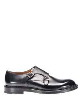 Leather classic monk straps