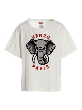 Logo embroidery T-shirt
