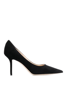 Love 85 black suede pumps