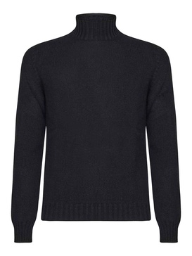 Turtleneck In Virgin Wool And Cashmere Blend