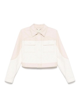 Jacket White Denim