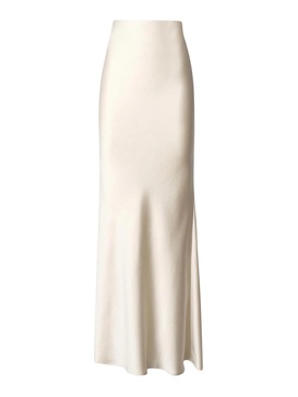 Long Satin Skirt