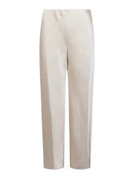 Fluid satin trousers