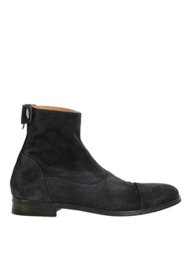 Leather ankle boots
