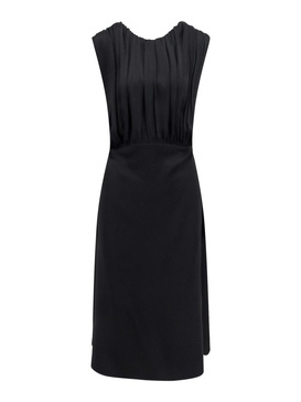 Sleeveless Satin Dress