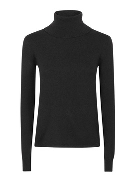 Wool turtleneck sweater