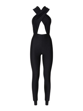 One-Piece Jumpsuit With Banded Top