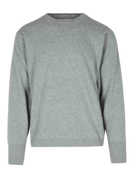 Grey Cashmere Blend Sweater