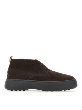 Leather anckle boots