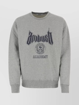 Cotton Blend Oversize Sweatshirt