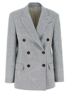 Brunello Cucinelli Women Giacca M/L Giacca Doppiopetto