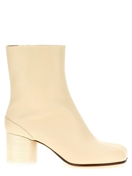 Tabi Boots, Ankle Boots White