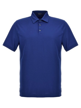 Ice Cotton  Shirt Polo Blue
