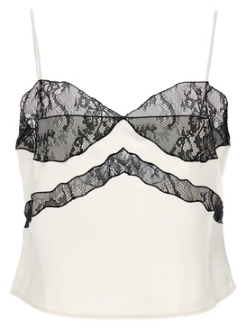 Narcisa Tops White/Black