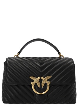 Love Lady Puff Classic Hand Bags Black