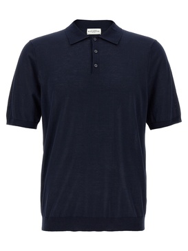 Ultralight Cotton  Shirt Polo Blue