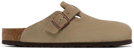 boston soft footbed suede taupe