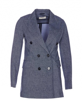 Double Breasted Buttons Jacket