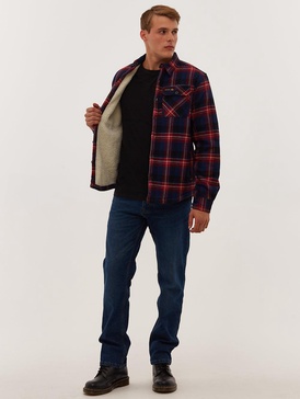 marconi flannel check shirt