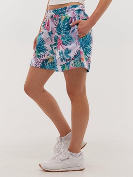 midmoor french terry printed shorts