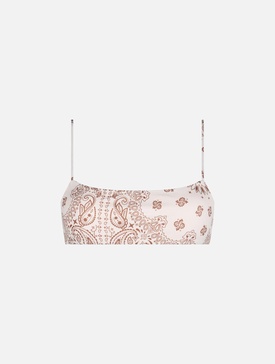 Woman Bandanna Bralette Beach Top Sadie