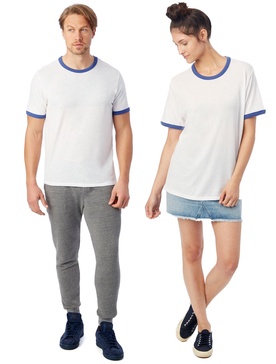 Alternative Men's Ringer Tee, Jersey Keeper Ringer Shirt