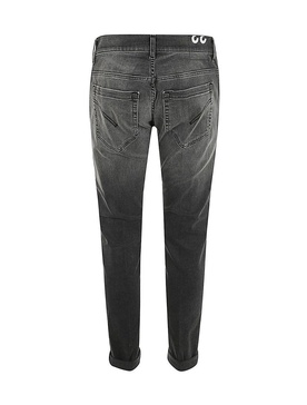 Dondup George Jeans Bll Blk Denim Stretch Clothing