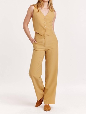 azula dress pant in buckwheat