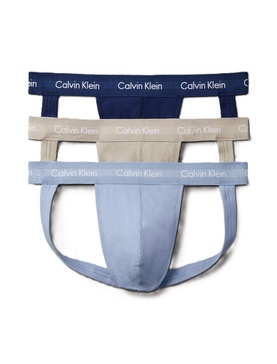 Calvin Klein Men's Cotton Stretch 3-Pack Jock Strap
