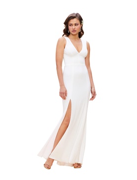 Dress the Population Women's Sandra Plunging V-Neck Mermaid