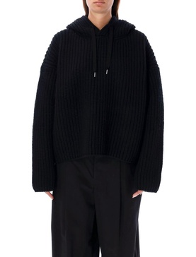 Junya Watanabe Ribbed Knit Oversized Hoodie