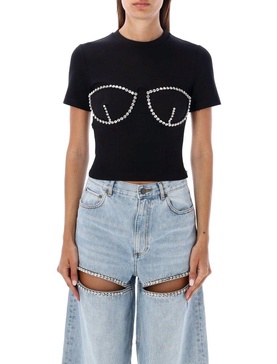 T-shirt Crystal Bustier Cup