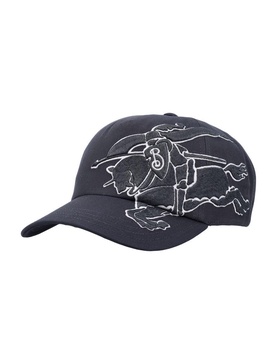 Burberry Ekd Cotton Baseball Cap
