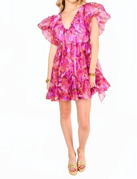 hollis off to paradise dress in pink