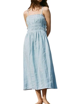 gabriella maxi dress in light blue