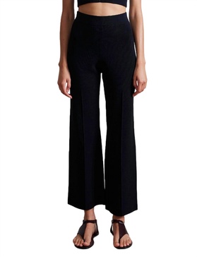 rene pull on pant in black