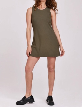 justine dress in cypress