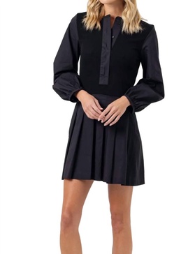 ruby dress in black