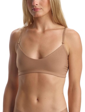 butter bralette in toffee