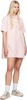 Pink Overdyed Denim Minidress
