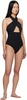 Black Milana One-Piece Swimsuit
