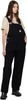 Black Bib Straight Overalls