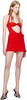 Red Maia Miniskirt
