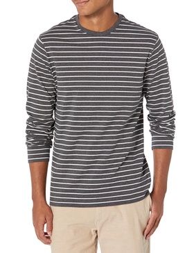 Amazon Essentials Men's Slim-Fit Long-Sleeve T-Shirt - Discontinued Colors
