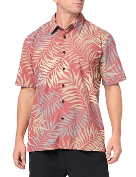 Quiksilver Men's Wild Fern Button Up Woven Top