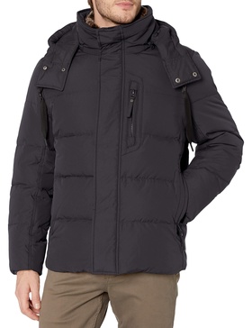 Andrew Marc Men's Mid Length Down Jacket