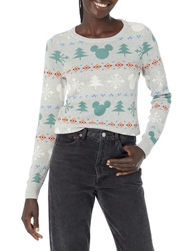 Amazon Essentials Disney | Marvel | Star Wars Women's Lightweight Crewneck Sweaters