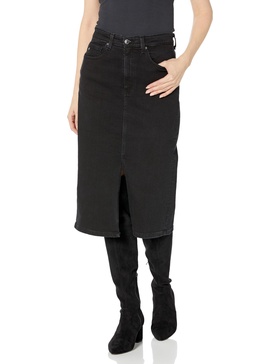 AG Adriano Goldschmied Women's Tefi High Waisted Midi Skirt