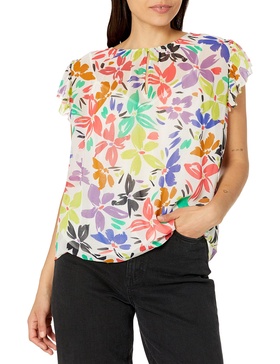Velvet by Graham & Spencer Women's Lucia Viscose Georgette Top