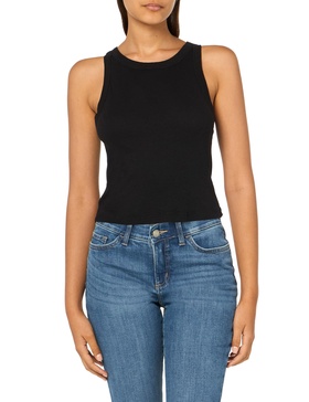 Velvet by Graham & Spencer Women's Harla Cotton Slub Tank Top